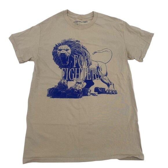 Foo Fighters 2023 Tour Shirt Band Tee Lion Graphic  Size Small Rare - Picture 1 of 8